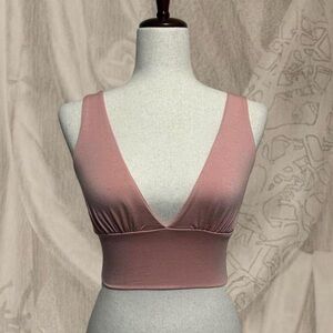 Pink Rachel Pally crop top